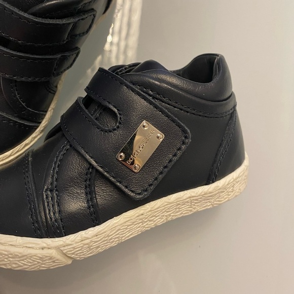 Dolce & Gabbana Black Baby Sneakers size 19/US 4 - Picture 2 of 7